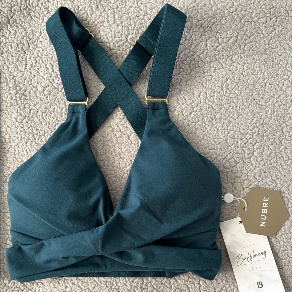 NWT Buffbunny Nubre Teal Bra